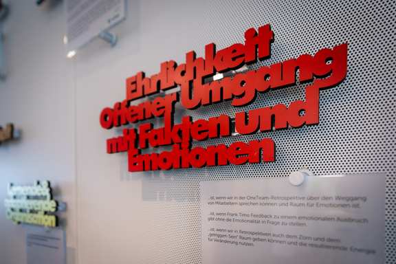 Werte-Wort Ehrlichkeit