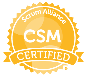 Scrum Alliance Badge für CSM