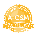 Scrum Alliance Badge for A-CSM