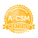 Scrum Alliance Badge für A-CSM