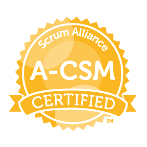 Scrum Alliance Badge für A-CSM