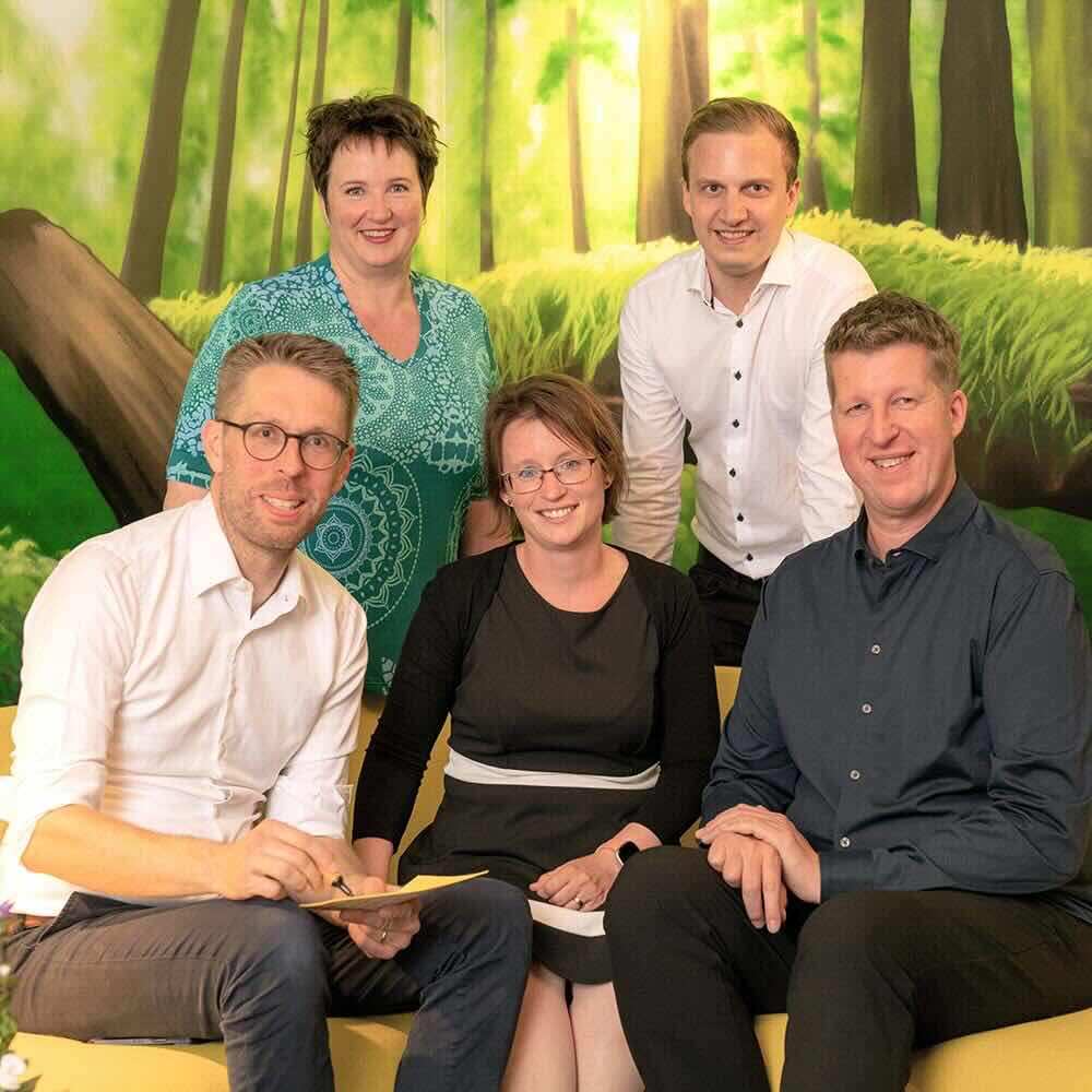 Portrait von Sales Team